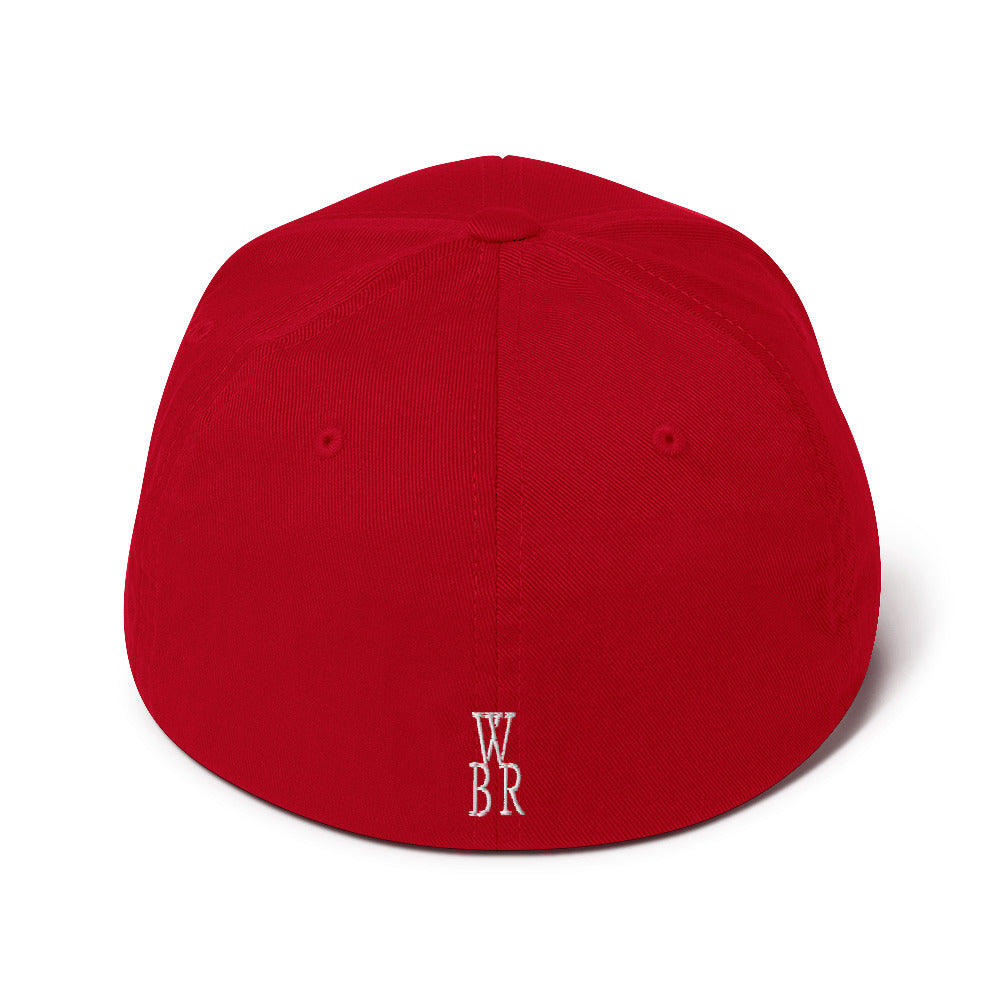 Flexfit Hat with Whalers Embroidered Twill Crest
